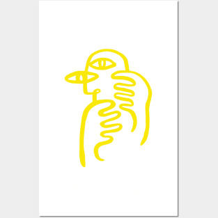 Think Yellow Posters and Art